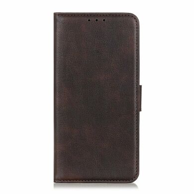 Чехол Deexe Retro Wallet для Samsung Galaxy A21s (A217) - Coffee