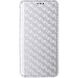 Чохол Deexe Rhombus Book для Samsung Galaxy A37 (A376) - Silver