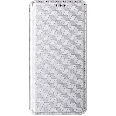 Чохол Deexe Rhombus Book для Samsung Galaxy A37 (A376) - Silver