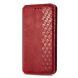 Чохол Deexe Rhombus Wallet для Samsung Galaxy A22 (A225) / M22 (M225) - Red