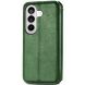 Чохол Deexe Rhombus Wallet для Samsung Galaxy S26 Plus - Green