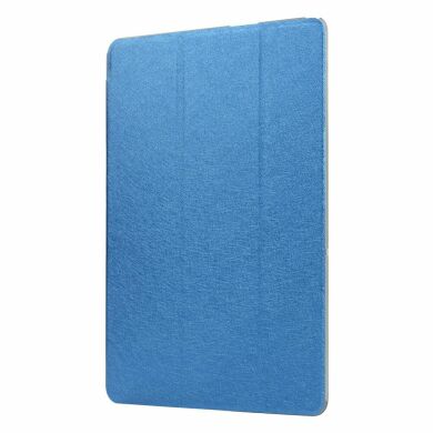 Чехол Deexe Silk Texture для Samsung Galaxy Tab S5e 10.5 (T720/725) - Dark Blue