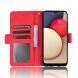 Чехол Deexe Wallet Stand для Samsung Galaxy A02s (A025) - Red. Фото 6 из 11