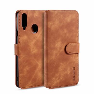 Чохол DG.MING Retro Style для Samsung Galaxy A20s (A207) - Brown