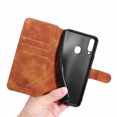 Чохол DG.MING Retro Style для Samsung Galaxy A20s (A207) - Brown
