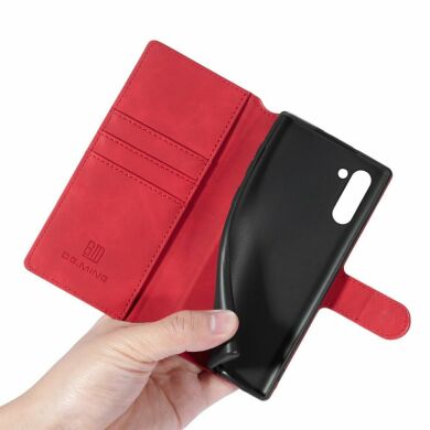Чохол DG.MING Retro Style для Samsung Galaxy Note 10 (N970) - Red
