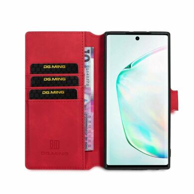Чохол DG.MING Retro Style для Samsung Galaxy Note 10 (N970) - Red