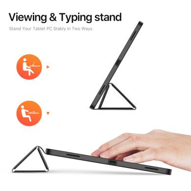 Чехол DUX DUCIS Domo Series для Samsung Galaxy Tab S12 Plus - Black