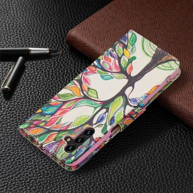 Чехол-книжка Deexe Color Wallet для Samsung Galaxy A13 5G (A136) / A04s (A047) - Life Tree