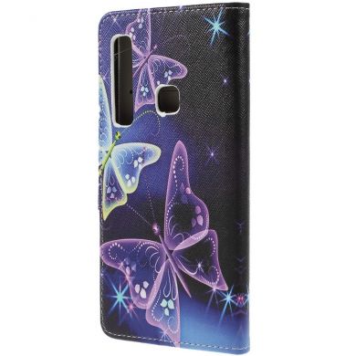 Чохол-книжка Deexe Color Wallet для Samsung Galaxy A9 2018 (A920), Butterflies Pattern