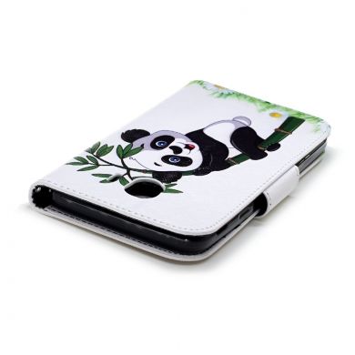 Чехол-книжка Deexe Color Wallet для Samsung Galaxy J4 2018 (J400) - Panda Pattern