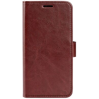 Чохол-книжка Deexe Wallet Style для Samsung Galaxy A35 (A356) - Brown