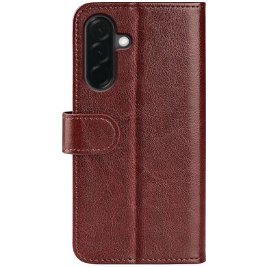 Чохол-книжка Deexe Wallet Style для Samsung Galaxy A37 (A376) - Brown