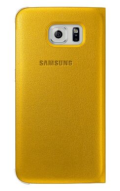 Чехол-книжка Flip Wallet PU для Samsung S6 (G920) EF-WG920PLEGRU - Yellow
