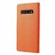 Чехол-книжка MERCURY Canvas Diary для Samsung Galaxy S10 Plus (G975) - Orange. Фото 3 из 6