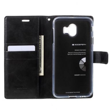 Чехол-книжка MERCURY Classic Wallet для Samsung Galaxy J4 2018 (J400) - Black