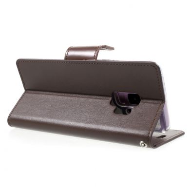 Чохол-книжка MERCURY Sonata Diary для Samsung Galaxy S9 (G960), Коричневий