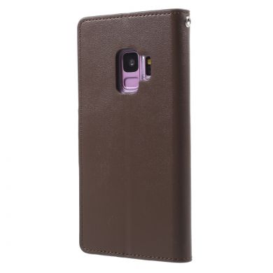 Чохол-книжка MERCURY Sonata Diary для Samsung Galaxy S9 (G960), Коричневий