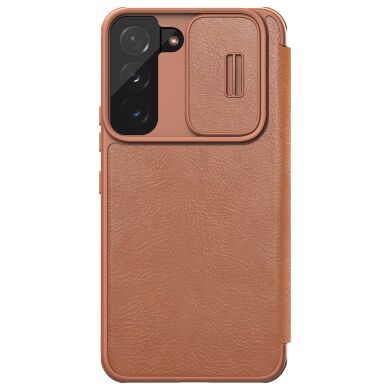 Чохол-книжка NILLKIN Qin Pro для Samsung Galaxy S22 - Brown