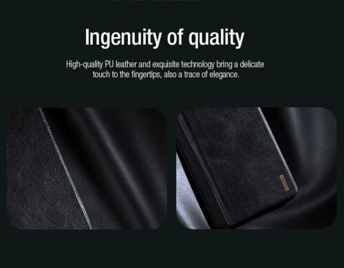 Чехол-книжка NILLKIN Qin Pro Series (FF) для Samsung Galaxy Fold 7 - Brown