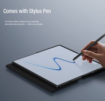 Чехол-книжка NILLKIN Qin Pro Series (FF) для Samsung Galaxy Fold 7 - Brown