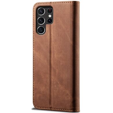 Чехол-книжка UniCase Jeans Wallet для Samsung Galaxy S26 Ultra (S948) - Coffee