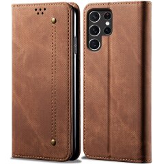 Чехол-книжка UniCase Jeans Wallet для Samsung Galaxy S26 Ultra (S948) - Coffee
