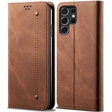 Чехол-книжка UniCase Jeans Wallet для Samsung Galaxy S26 Ultra (S948) - Coffee