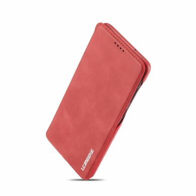 Чохол LC.IMEEKE Retro Style для Samsung Galaxy A71 (A715) - Red