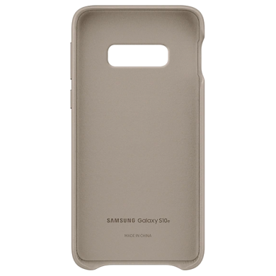 Чохол Leather Cover для Samsung Galaxy S10e (G970) EF-VG970LJEGRU - Gray