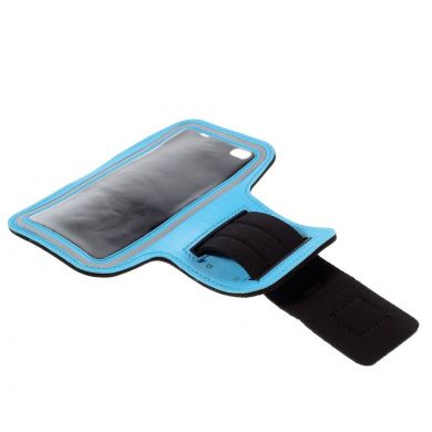 Чохол на руку UniCase Run&Fitness Armband L для смартфонів шириною до 86 мм - Blue
