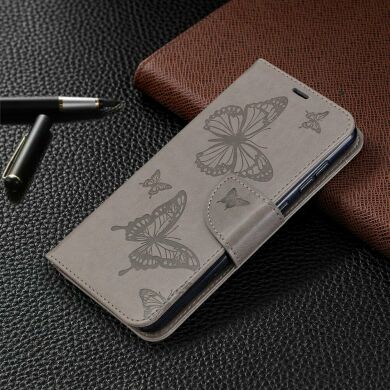 Чехол UniCase Butterfly Pattern для Samsung Galaxy A31 (A315) - Grey