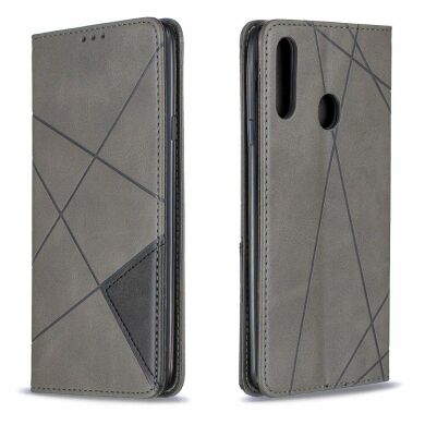 Чехол UniCase Geometric Pattern для Samsung Galaxy A20s (A207) - Grey