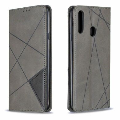 Чохол UniCase Geometric Pattern для Samsung Galaxy A20s (A207) - Grey