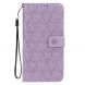 Чехол UniCase Leaf Wallet для Samsung Galaxy A7 2018 (A750) - Purple. Фото 2 из 8