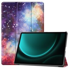 Чехол Deexe Life Style для Samsung Galaxy Tab S9 FE Plus (X610/616) - Galaxy