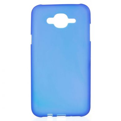 Силиконовая накладка Deexe Frosted Case для Samsung Galaxy J7 (J700) / J7 Neo (J701) - Blue