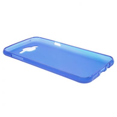 Силиконовая накладка Deexe Frosted Case для Samsung Galaxy J7 (J700) / J7 Neo (J701) - Blue