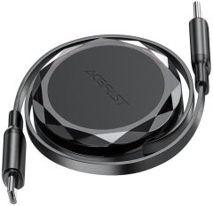 Кабель ACEFAST C13-03 Type-C to Type-C 60W (0.8m) - Black