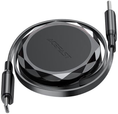 Кабель ACEFAST C13-03 Type-C to Type-C 60W (0.8m) - Black