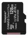 Картка пам`яті Kingston microSDXC 128GB Canvas Select Plus C10 UHS-I R100MB/s + адаптер - Black