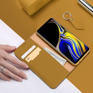 Кожаный чехол DUX DUCIS Wish Series для Samsung Galaxy Note 9 (N960) - Khaki