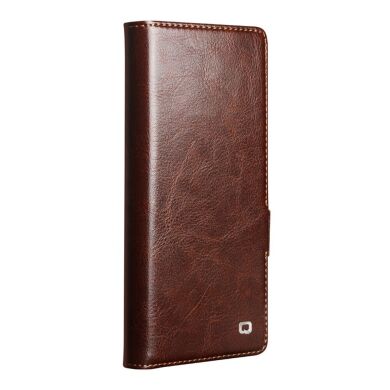 Шкіряний чохол QIALINO Classic Case (FF) для Samsung Galaxy Fold 7 - Brown