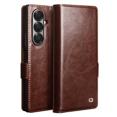 Шкіряний чохол QIALINO Classic Case (FF) для Samsung Galaxy Fold 7 - Brown