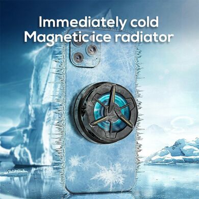 Кулер-вентилятор для смартфона MEMO CX01 Magnetic Cooler - Black