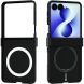 Накладка ABEEL Lyra Skin with MagSafe (FF) для Samsung Galaxy Flip 8 - Black. Фото 1 из 6