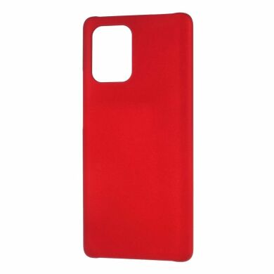 Пластиковый чехол Deexe Hard Shell для Samsung Galaxy S10 Lite (G770) - Red