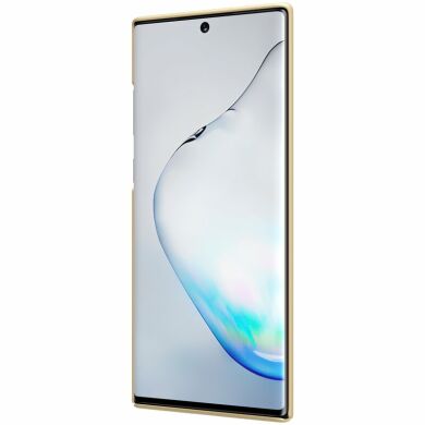 Пластиковий чохол NILLKIN Frosted Shield для Samsung Galaxy Note 10+ (N975) - Gold