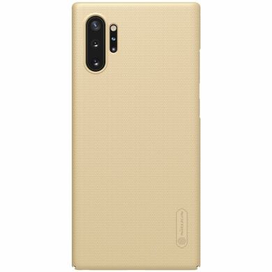 Пластиковий чохол NILLKIN Frosted Shield для Samsung Galaxy Note 10+ (N975) - Gold