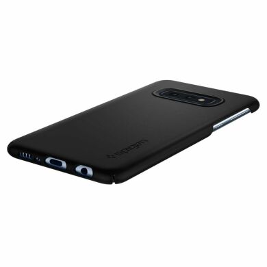 Пластиковый чехол Spigen (SGP) Thin Fit для Samsung Galaxy S10e (G970) - Black